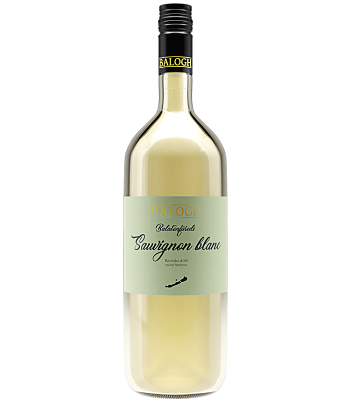 Sauvignon blanc balatonfuredi száraz fehérbor - 1,5l